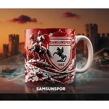 Kadorex Design Samsunspor Kırmızı Beyaz Kaliteli Kupa Bardak – Taraftara Özel Hediyelik