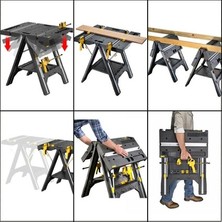 Cat DH1005 Çok Fonksiyonlu Katlanabilir Çalışma Tezgâhı + 2 Adet Tetik Işkence