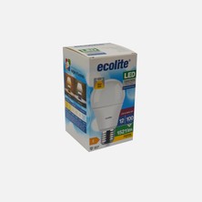 Ecolite A60 LED Ampul 12W E27 3000K Sarı Işık, 12.0W