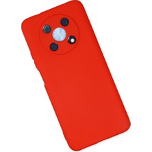 Nova Y90 Kılıf Nano Içi Kadife Silikon - Kırmızı