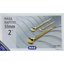 Uravas Store Mas Multipack Maşa Raptiye 51 Milimetre No:13 4 Paket