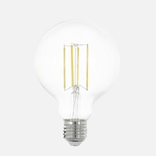 Eglo Şeffaf G95 8 W Klasik E27 Duy LED Ampul, 8.0W