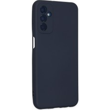 Galaxy M23 Kılıf Nano Içi Kadife Silikon - Lacivert