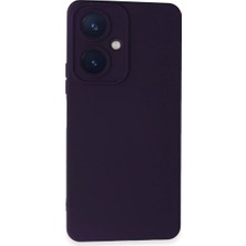 Uravas Store Vivo Y27 Kılıf Nano Içi Kadife Silikon - Mor