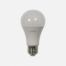 Ecolite A60 12W LED Ampul Sıcak Beyaz Işık (4000K), E27, 12.0W