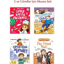Timaş Çocuk 2 ve 3.sınıf Şifayı Kaptık Hastanesi Mucizenin Adı Umut Şimdi Oyun Zamanı Pes Etmek Yok 4 Kitap Set