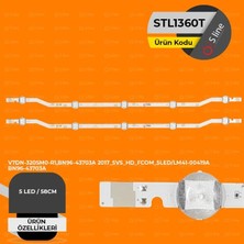 Uravas Store V7DN-320SM0-R1,BN96-43703A 2017_SVS_HD_FCOM_5LED/LM41-00419A BN96-43703A Tv Ledi