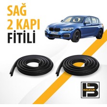 B&M Kauçuk Bmw 1 Serisi F20 (2011-2025 Kadifeli Sağ Ön ve Arka Kapı Fitili BM02066