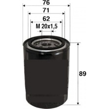 Sardes Mixdepo Yağ Filtresi PARTNER-BOXER-106-206-305-306-309-405-406-504-XSARA-BERLINGO-JUMPY-JUMPER-DUCATO-SCUDO
