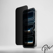 Pronorth IPhone 17 Pro Uyumlu Tam Kapatan Temperli Ekran Koruyucu Kırılmaz Cam