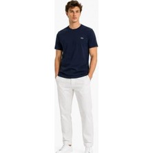 Lacoste Bisiklet Yaka Lacivert Regular Fit