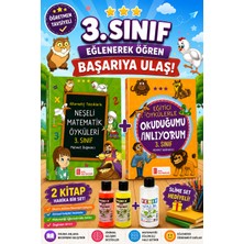 Ata Yayıncılık 3.sınıf Neşeli Matematik Öyküleri + Eğitici Öykülerle Okuduğumu Anlıyorum (Slime Set Hediyeli)