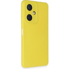 Uravas Store Mey Ithalat®  Vivo Y27 Kılıf Nano Içi Kadife Silikon - Sarı