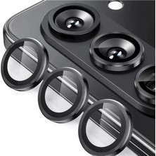 Uravas Store Newface Samsung Galaxy Z Fold 5 Valdez Metal Kamera Lens - Siyah
