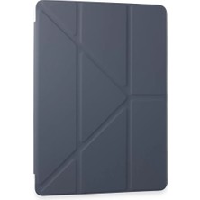 Uravas Store Samsung Galaxy Tab A9 Plus Kılıf Kalemlikli Mars Tablet Kılıfı - Lavender