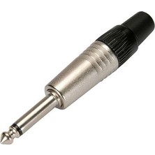 Uravas Store Oem 6.3mm Notrix Metal Mono Jack Beyaz
