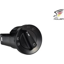 Adler Oem 1C0941531A Far Anahtarı ( Çift Sisli Kırmızı Işik ) - Altea-Beetle-Bora-Golf-Lupo-Passat-Polo-Sharan