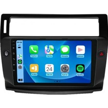 Maitech MTC-332 Ut Citroen C4 Siyah Çerçeve 2004-2010 4gb Ram 32GB Hafıza Android Multimedya