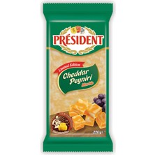 President Cheddar Marble Peyniri 220 G ( 1 Adet )