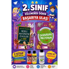 Ata Yayıncılık 2.sınıf Neşeli Matematik Öyküleri + Eğitici Öykülerle Okuduğumu Anlıyorum (Slime Set Hediyeli)