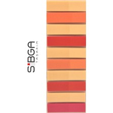 Sibga Tasarım Şeffaf Renkli Postit Post-It Post It. Kitap Ayracı Ayraç Postit Sticker Not Kağıdı 200 Yaprak