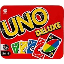 Sepetly Uno Deluxe Metal Kutu Kart Oyunu (Orijinal Mattel)