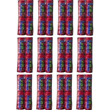 Mentos Sour Çilek Aromalı Şekersiz Tatlandırıcılı Ekşi Draje Sakız 30 gr x 12 Adet x 12 Adet