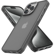Modamizo Mey Ithalat® iPhone 13 Pro Max Kılıf Elegant Kapak - Titan Gri