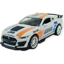Die Grup Spor Araba GT-500 Sürtmeli Işıklı Sesli Beyaz Plastik 18CM