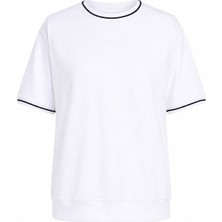Trender 4035 O Yaka 36/1 Interlok Ekru Erkek T-Shirt 26YL71L58057