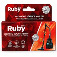 Ruby Elektrikli Süpürge Kokusu- 6'lı Paket Uzun Süreli Etki Tüm Makinelere Uyumlu