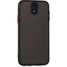Uravas Store Samsung Galaxy J7 Pro / J730 Kılıf Montreal Silikon Kapak - Siyah
