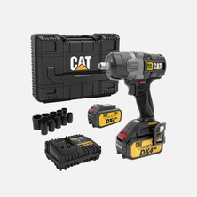 Cat DX7020 18VOLT 4.0 Ah Çift Akülü Kömürsüz 700-880NM Profesyonel Şarjlı Somun Sıkma