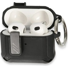 Uravas Store Apple Airpods Pro 2 (2.nesil) Truva Kılıf - Siyah