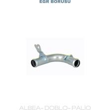 Yerli Egr Borusu Doblo Palio Albea Siena 1.3 Multijet, Fietat 500, 55180036