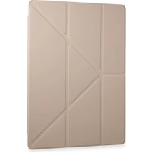 Uravas Store Samsung Galaxy X910 Tab S9 Ultra 14.6 Kılıf Kalemlikli Mars Tablet Kılıfı - Rose Gold