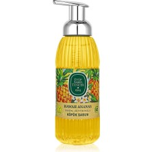 Eyüp Sabri Tuncer Doğal Zeytinyağlı Köpük Sabun – Hawaii Ananas Kokulu, Tüm Cilt Tiplerine Uygun, 500 ml, Mineral ve Hayvansal Yağ İçermez