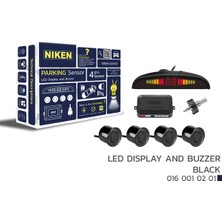 Niken Mixdepo Park Sensörü LED Ekran Ses Ikazli Siyah