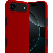 Bezos iPhone 17 Air First Silikon - Kırmızı