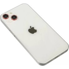Uravas Store Iphone 14 Diamond Kamera Lens - Kırmızı