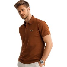 Lacoste Polo Classic Fit Kahverengi