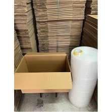 Empressco Büyük Boy Boş Karton Kutu 70X40X40, 10'lu Paket, Dayanıklı ve Pratik