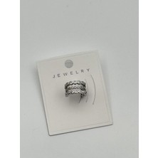 Piercing Kıkırdak Küpe Metal Işıltılı Stil