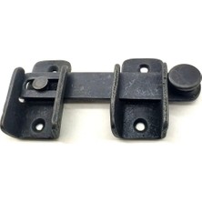 Antika Tarz Dekoratif Pirinç Kapı Mandalı - 57X115 Mm, Oksit