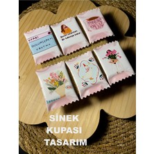 Tasarım Ikramlık Kahve Yanı Çikolatası 18'li