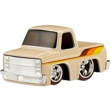 Mga Entertaintment Cartuned S3 1987 Chevy C10 - Krem Rengi Custom Araba