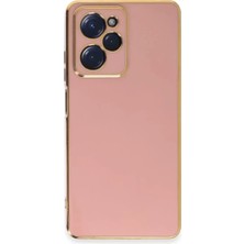 Uravas Store Newface Xiaomi Poco X5 Pro 5g Kılıf Volet Silikon - Pembe