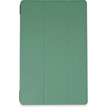 Uravas Store Ipad Pro 13 (2024) Kılıf Tablet Smart Kılıf - Koyu Yeşil