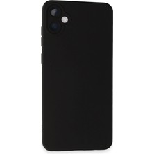 Uravas Store Mey Ithalat®  Samsung Galaxy A05 Kılıf Nano Içi Kadife Silikon - Siyah