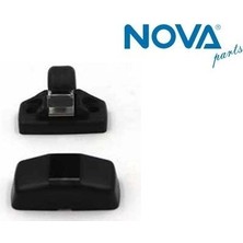 Nova 3B0857561B 47H Güneşlik Klipsi ve Kapağı ( Siyah ) - Golf-Bora-Passat-Transporter T5-Polo